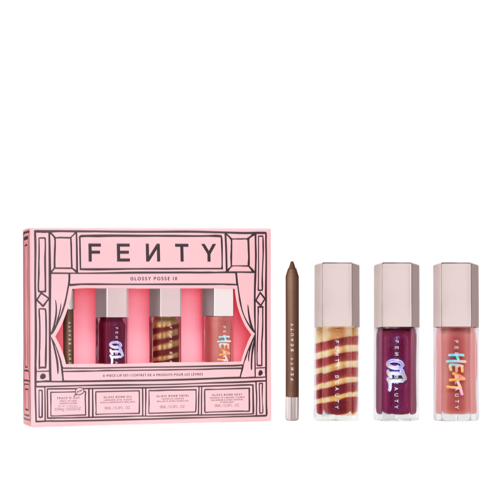 Glossy Posse IX 4-Piecelip Set (Holiday Limited Edition)