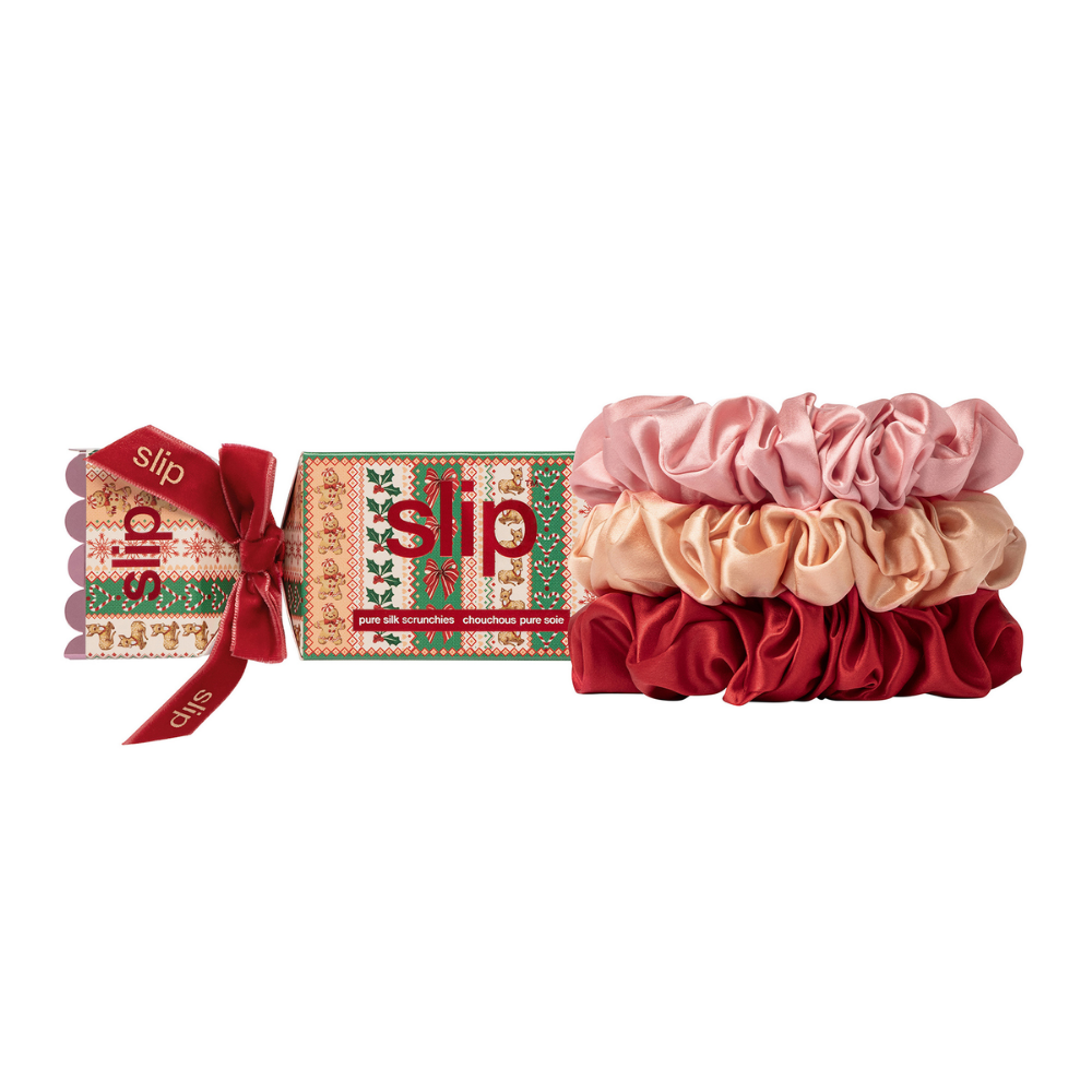 Pure Silk Large Scrunchie Cracker - Eadie (Holiday Limited Edition)