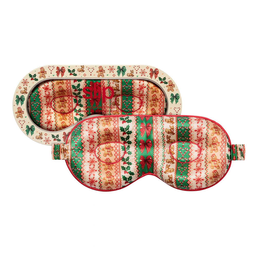 Pure Silk Contour Sleep Mask - Noelle (Holiday Limited Edition) 