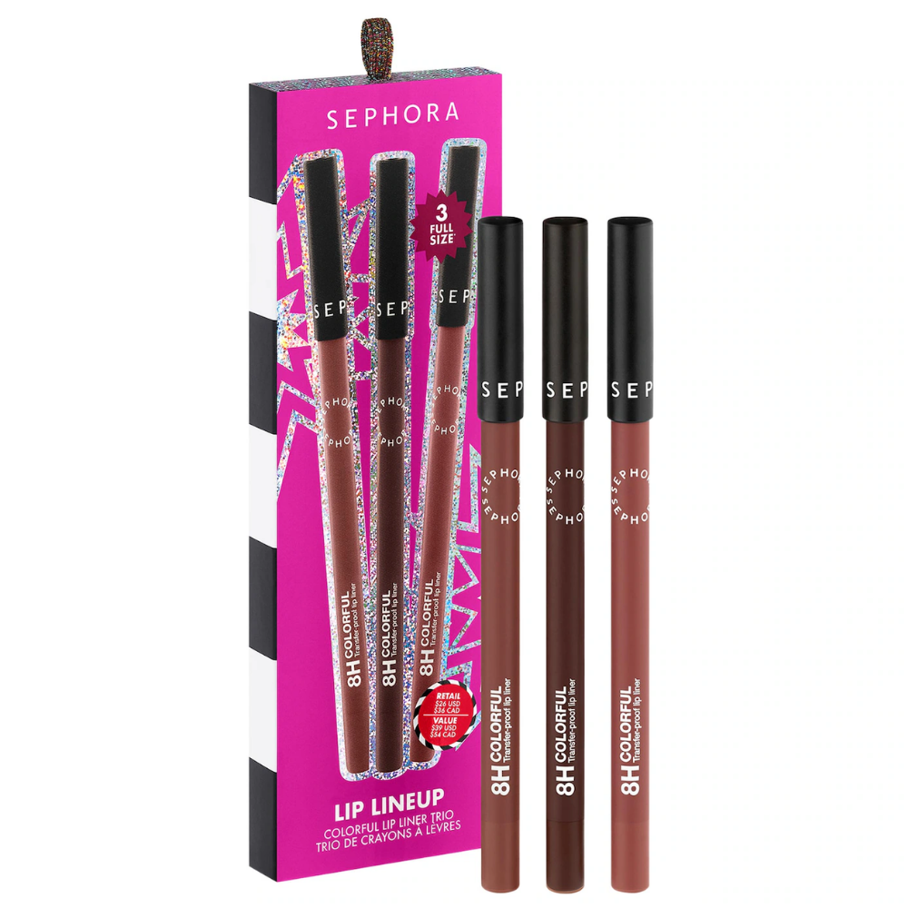 8H Colorful Lip Liner Trio Set (Holiday Limited Edition)