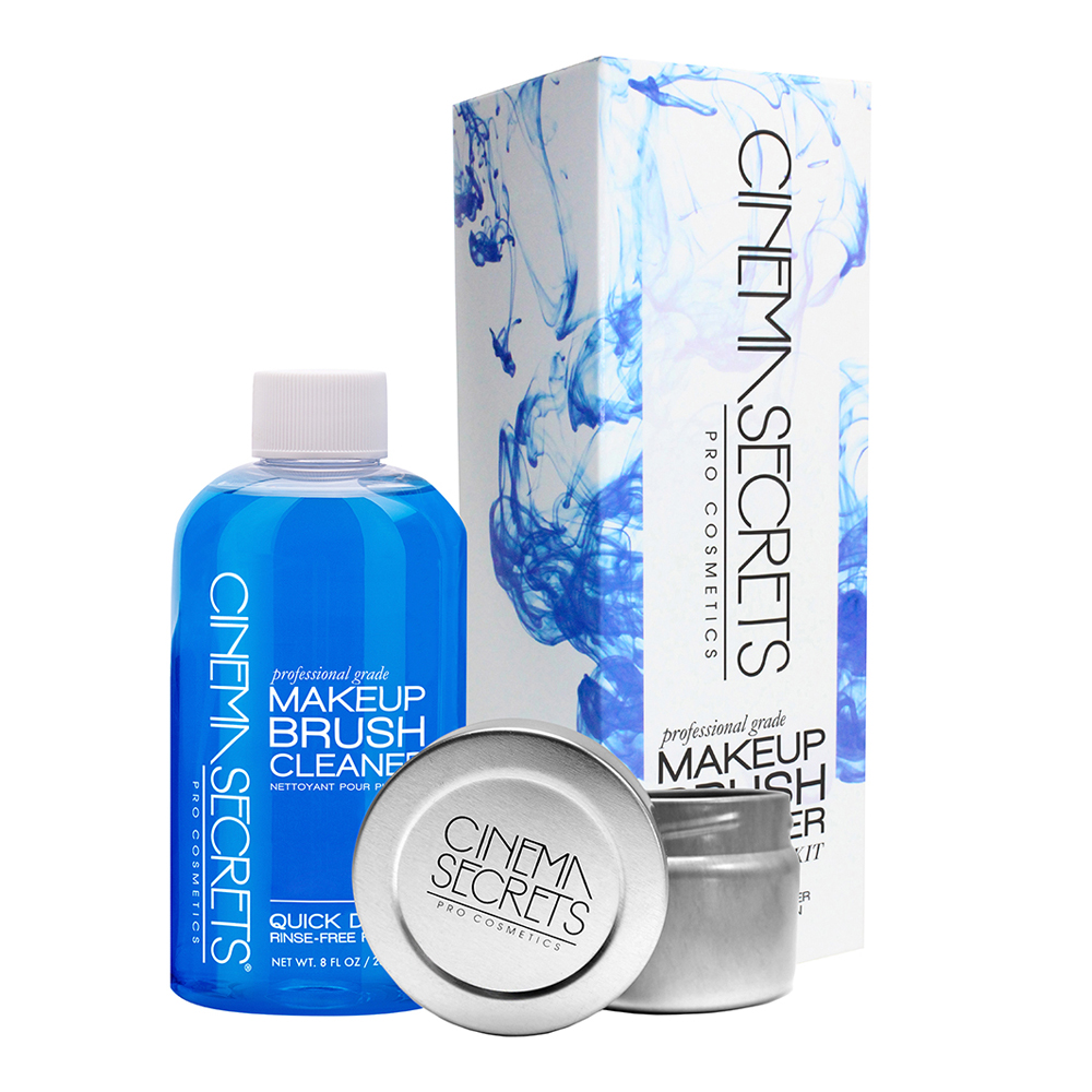 Professional Makeup Brush Cleaner Pro Starter Kit + Tin