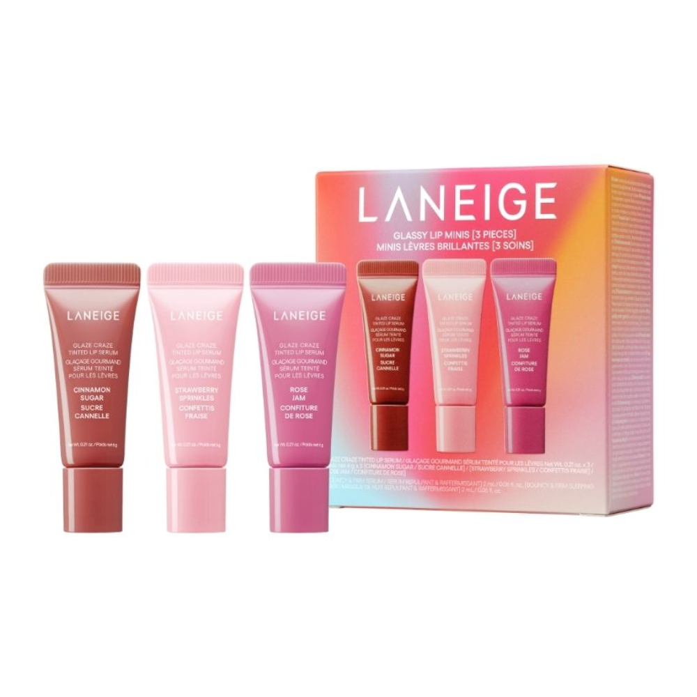 Glassy Lip Minis Gift Trio (Holiday Limited Edition)