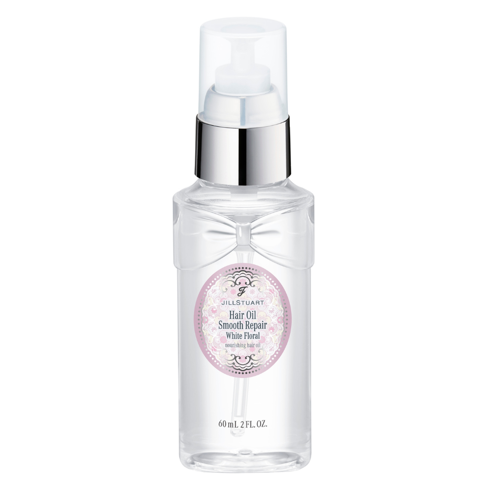 White Floral Hair Oil Smooth Repair