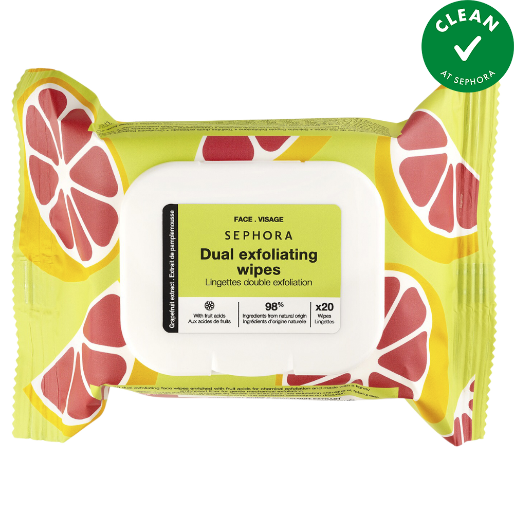 Dual Exfoliating Face Wipe