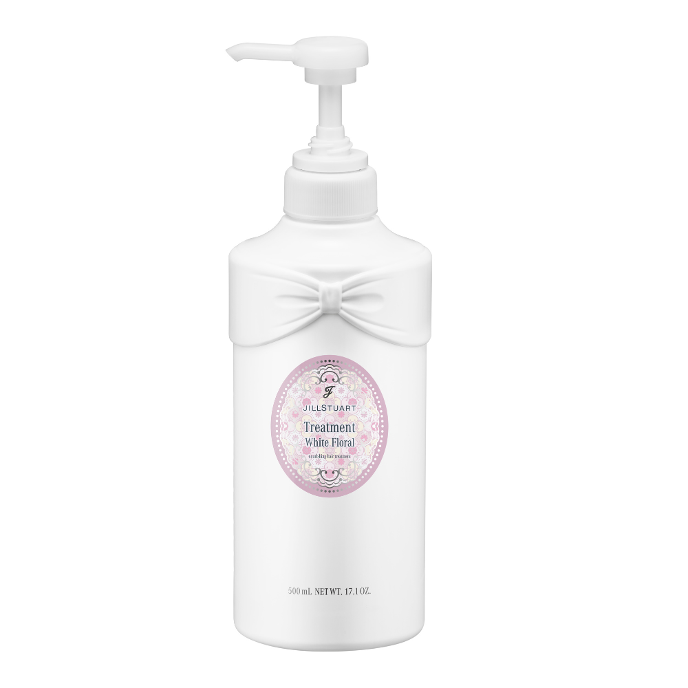 White Floral Hair Treatment