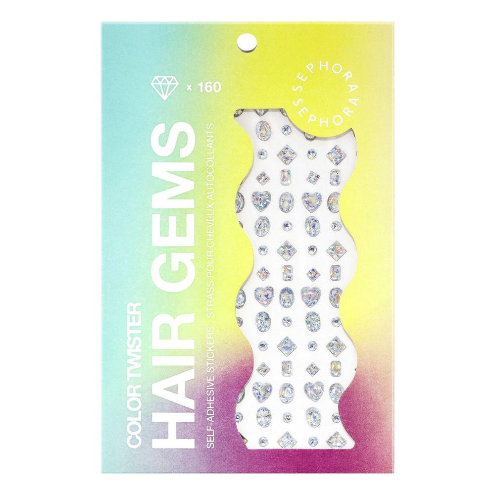 Self-Adhesive Hair Gems