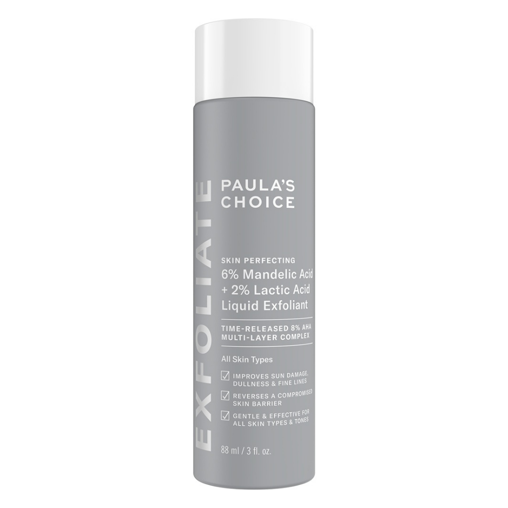 Skin Perfecting 6% Mandelic + 2% Lactic Acid Liquid Exfoliant