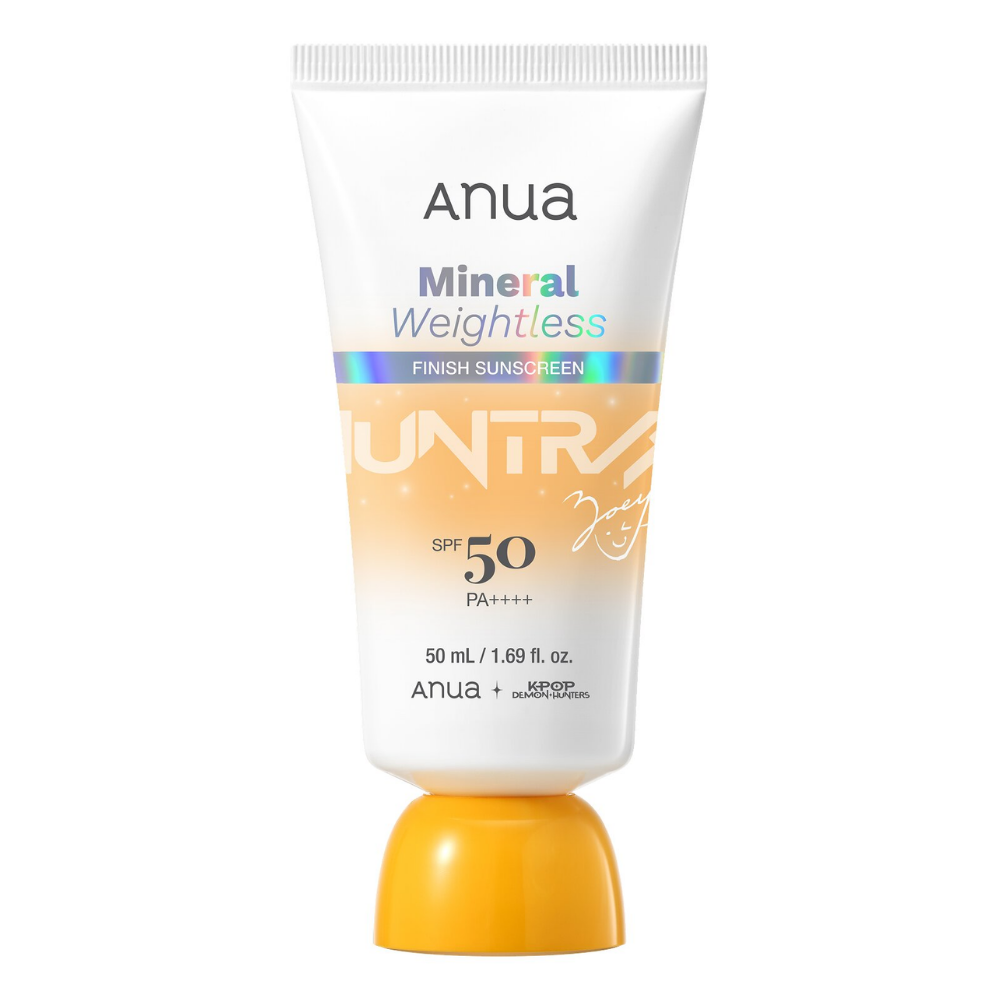 Kpop Demon Hunters X Anua Mineral Weightless Finish Sunscreen SPF 50 PA ++++