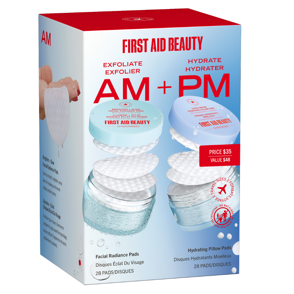 Exfoliate AM + Hydrate PM Duo