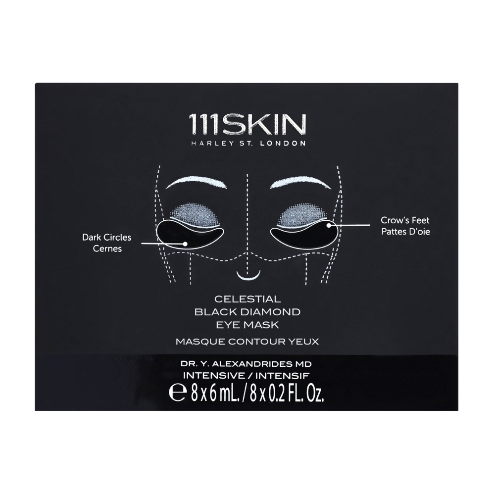 Celestial Black Diamond Eye Mask Box