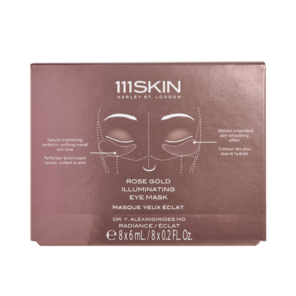 Rose Gold Illuminating Eye Mask Box