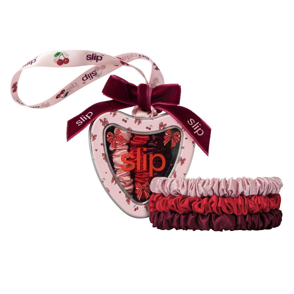 Pure Silk Skinny Scrunchie Trio Ornament (Holiday Limited Edition)