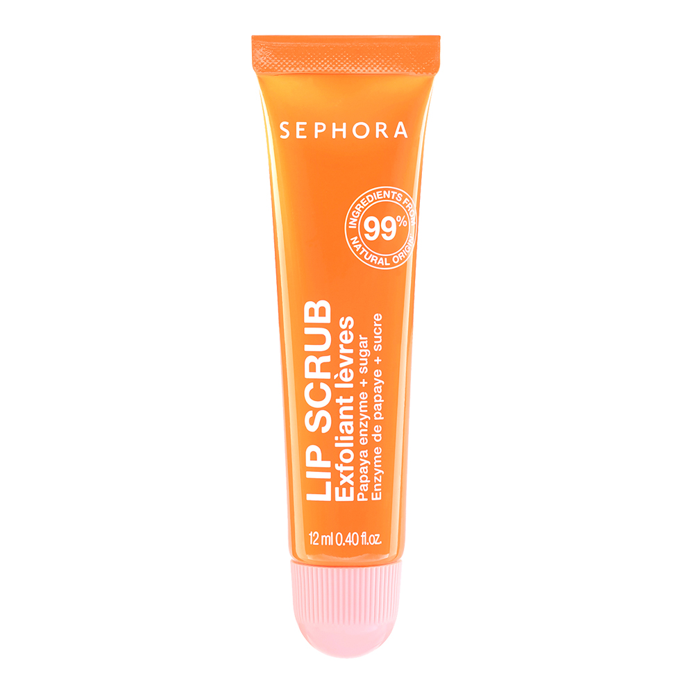 Lip Scrub Double Exfoliation: Papaya Enzyme + Sugar