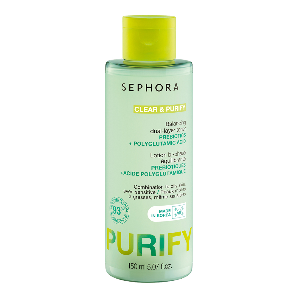 Clear & Purify Balancing Dual-Layer Toner With Polyglutamic Acid + Prebiotics