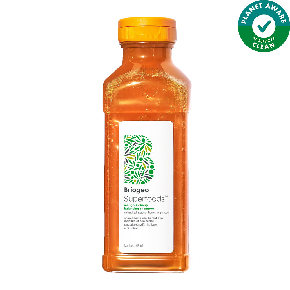 Superfoods Mango + Cherry Oil Control & Balancing Shampoo