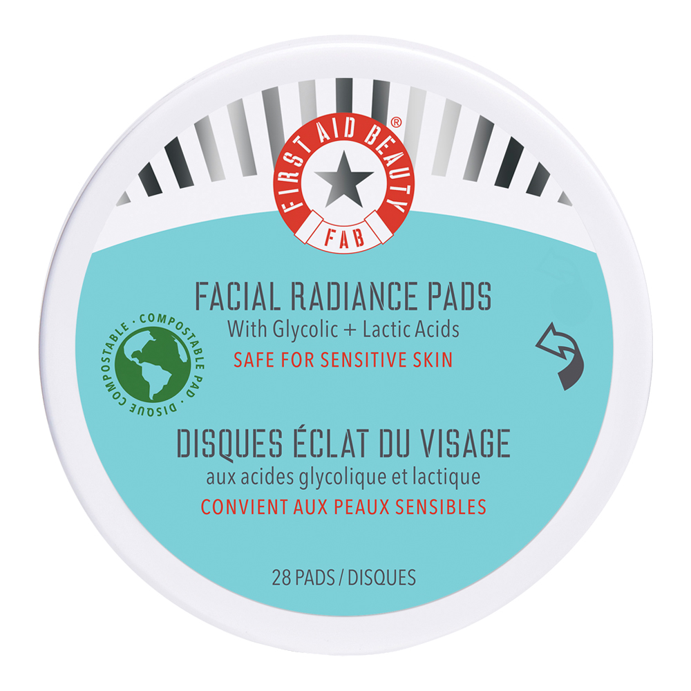 Facial Radiance Pads With Glycolic + Lactic Acids