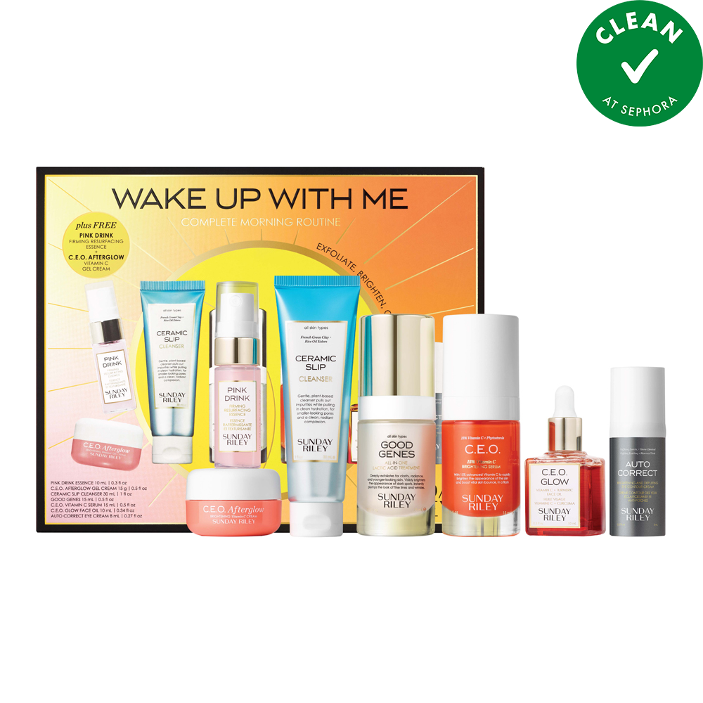 Wake Up With Me Complete Morning Routine Skincare Kit