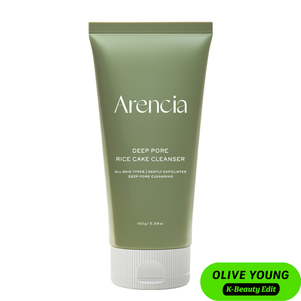 Green Tea + LHA Deep Pore Rice Cake Cleanser
