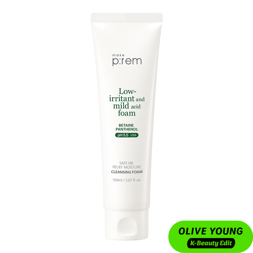 Safe me. Relief Moisture Cleansing Foam