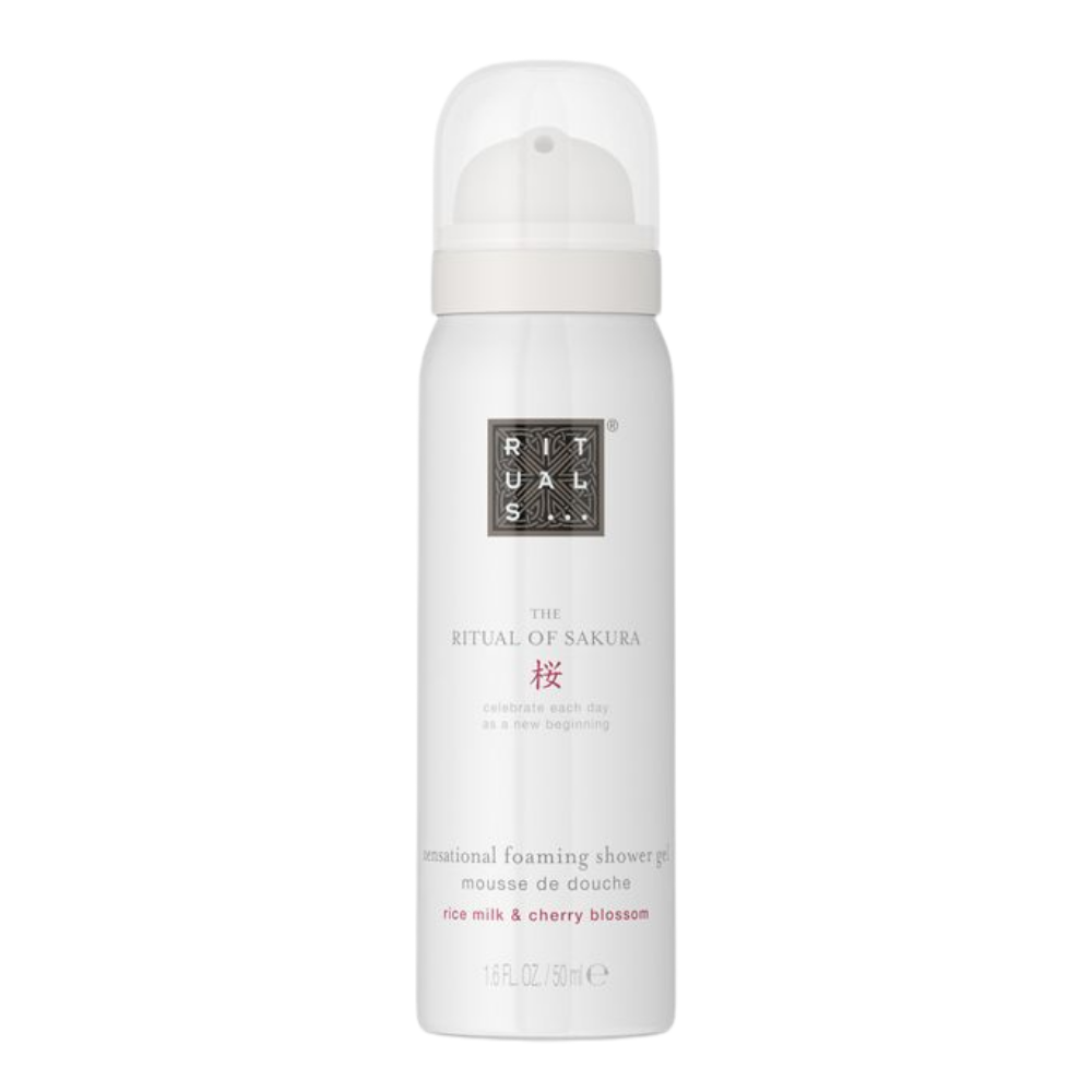 Ritual Of Sakura Foaming Shower Gel - Rice Milk & Cherry Blossom