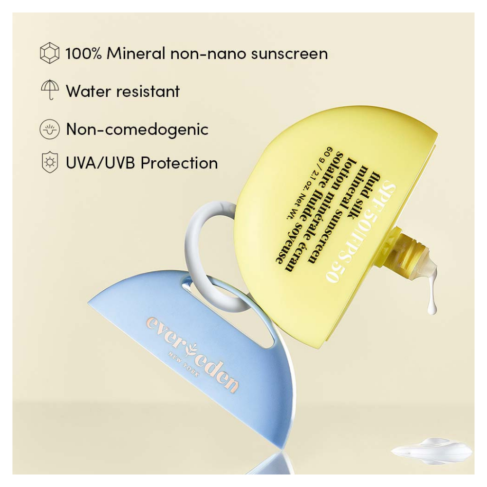 Buy Evereden Spf 50 Fluid Silk Mineral Sunscreen | Sephora Hong Kong SAR