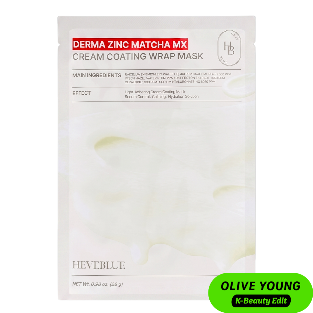Derma Zinc Matcha MX Cream Coating Lab Mask