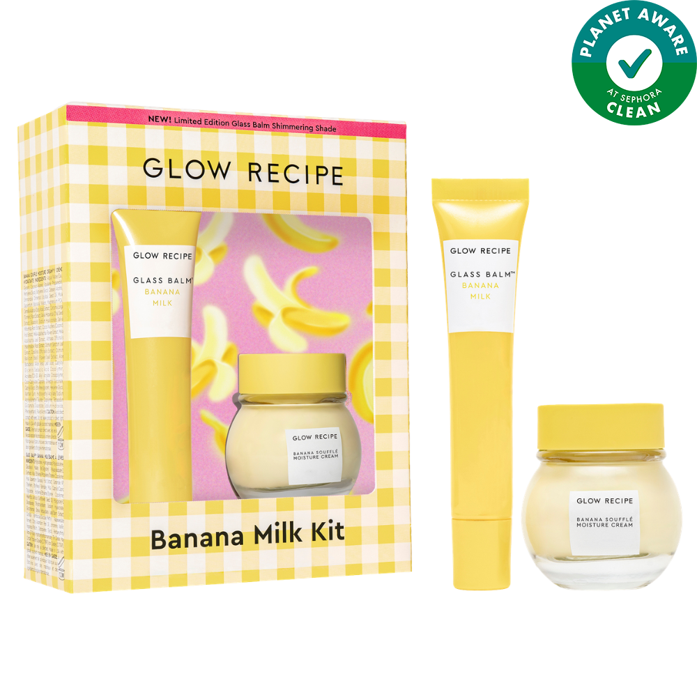 Banana Moisturizing Cream And Shimmer Lip Treatment Duo