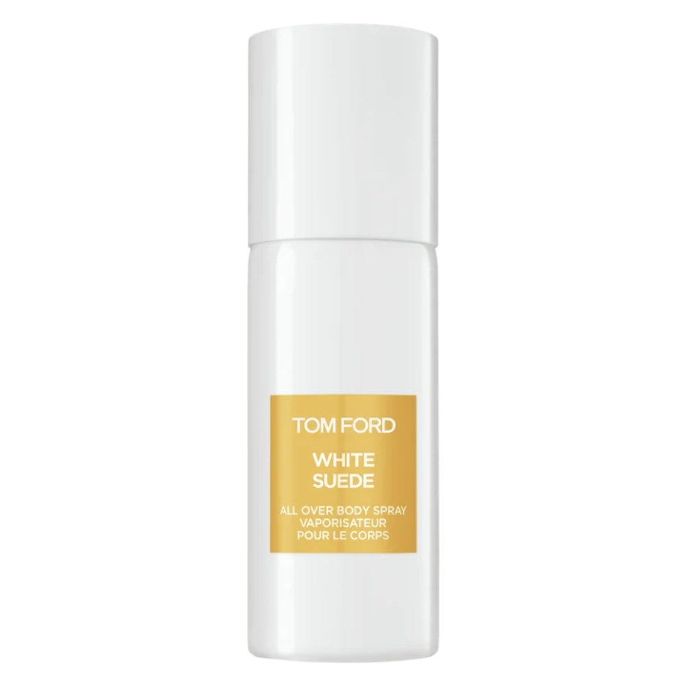 White Suede All Over Body Spray